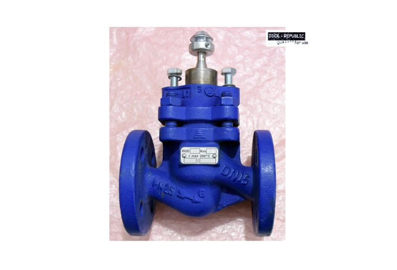 Kieback & Peter Durchgangsventil RGD15/2,5 Flansch PN25 DN15 2,5 m³/h - GGG 40.3