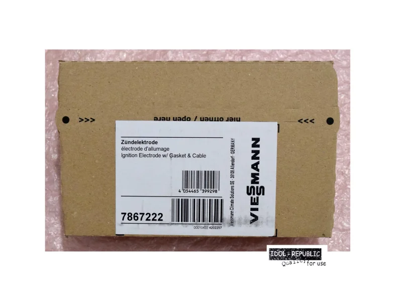 Viessmann 7867222 Zündelektrode für Vitodens 200 / 222 / 333 Beschreibung LESEN