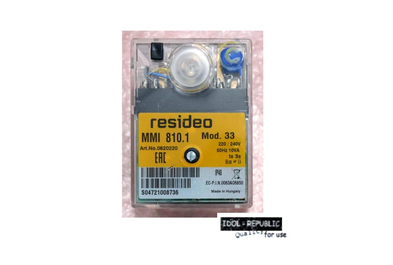 Resideo MMI 810.1 Mod. 33 / EAC / Gas Feuerungsautomat MMI810.1 Mod.33 / Honeywell Satronic